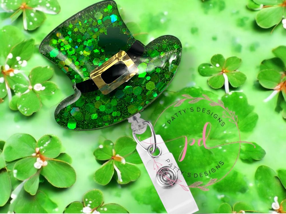 St. Patrick’s Day, St. Patty’s Day, Badge Reel, Badge Holder...